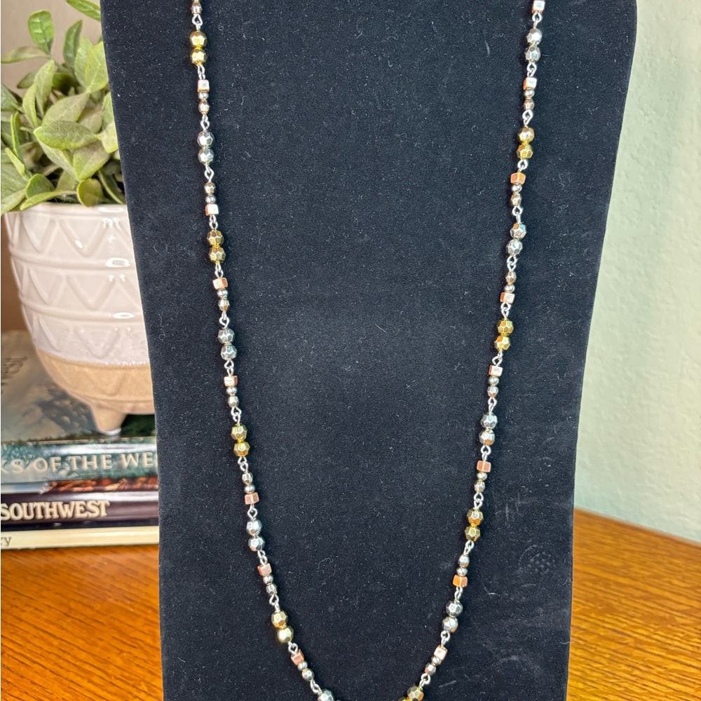 Elegant Multi-Color Beaded Necklace